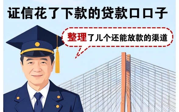 征信花了下款的贷款口子：整理了几个还能放款的渠道