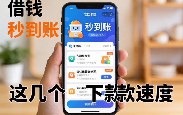 实测有什么借钱的秒到账的软件，这几个下款速度还行