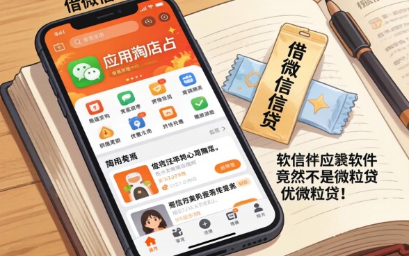 我翻遍了手机应用商店，发现能借微信钱的软件竟然不是微粒贷