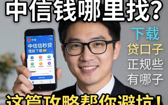 急需用钱哪里找？类似中信信秒贷借款app下载一样正规的网贷口子有哪些？这篇攻略帮你避坑！