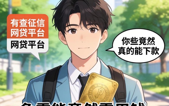 我19岁急需用钱，发现这些不查征信的网贷平台竟然真的能下款