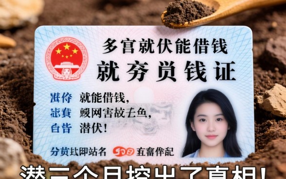 只用身份证就能借钱的网站有哪些？我潜伏三个月挖出了真相