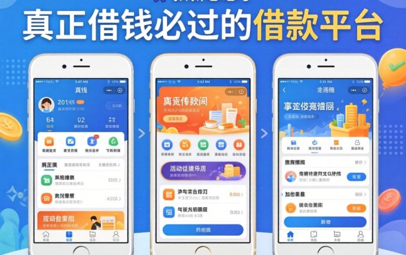 别被忽悠了，真正借钱必过的借款平台有哪些软件？