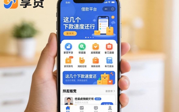 类似邮享贷app一样的借款平台，这几个下款速度还行
