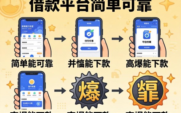 哪些借款平台简单可靠，详尽说明五个高炮能下款的软件