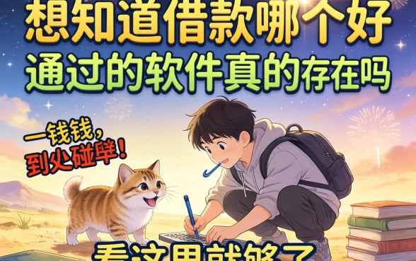 急需用钱到处碰壁？想知道借款哪个好通过的软件真的存在吗？看这里就够了