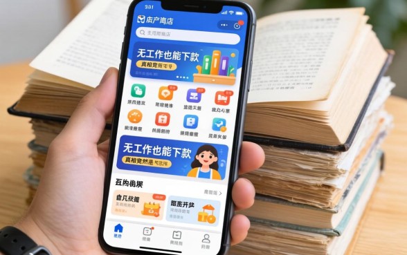 我翻遍了手机应用商店，发现那些宣称无工作也能下款的软件，真相竟然是这样