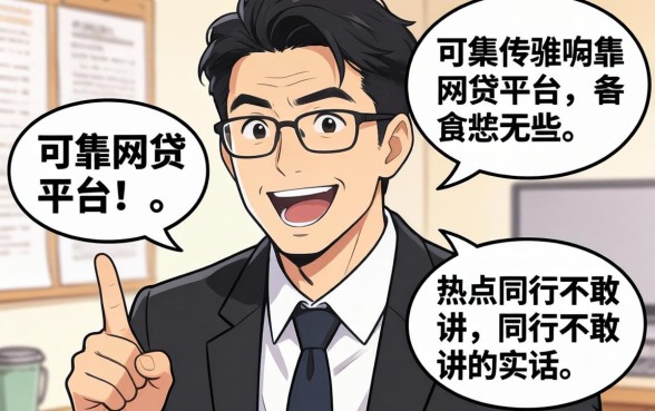 目前比较可靠的网贷平台有哪些？说点同行不敢讲的实话