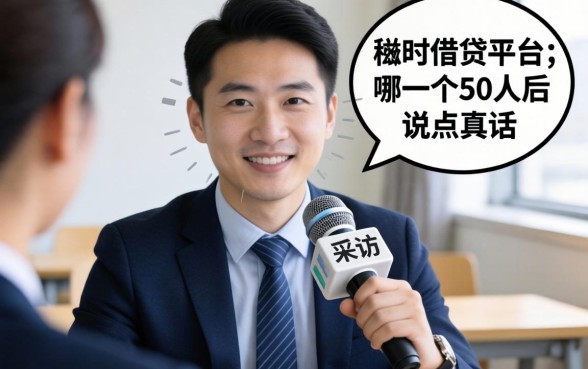 现在最好的借贷平台是哪一个呢？我采访了50人后说点真话