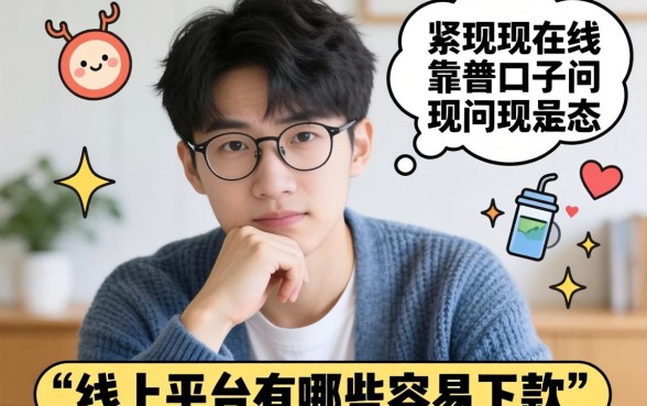 最近手头紧想找个靠谱口子，求问现在线上平台有哪些容易下款的？