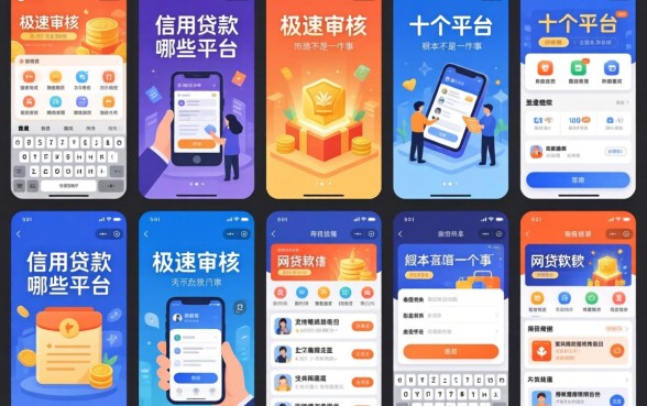 我试了十几个平台，发现信用贷款哪些平台和极速审核的网贷软件根本不是一回事