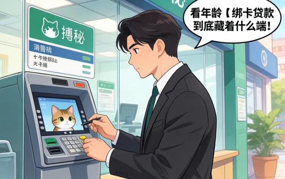 银行内部人揭秘：不看年龄不绑卡的贷款，到底藏着什么猫腻