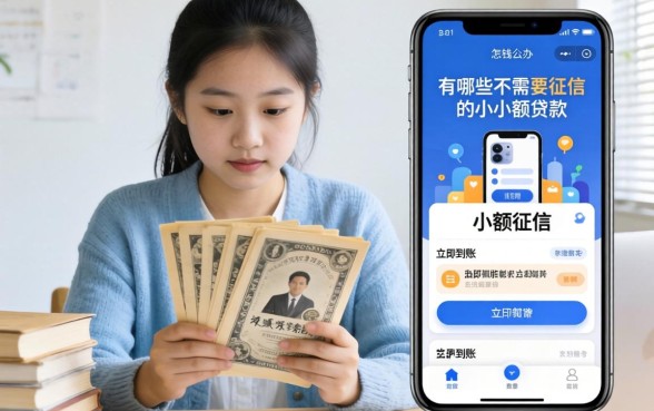 急需用钱怎么办？有哪些不需要征信的小额贷款app立马到账的靠谱平台？