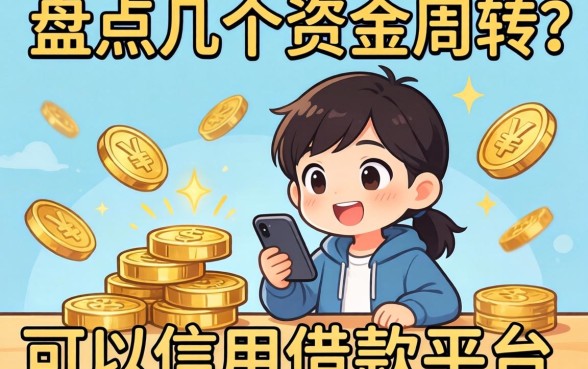 急需资金周转？盘点几个可以信用借款的平台
