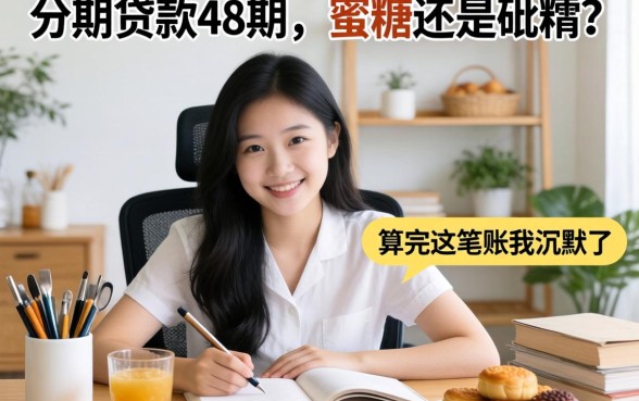 分期贷款48期是蜜糖还是砒霜？算完这笔账我沉默了