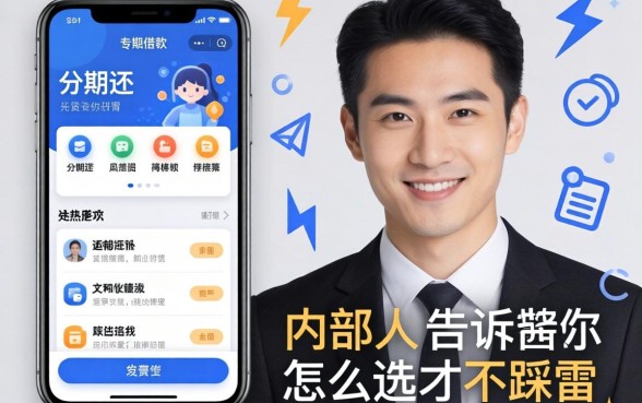 借款可以分期还的软件有哪些？内部人告诉你怎么选才不踩雷