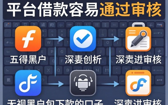 现在哪个平台借款容易通过审核，深入剖析五个无视黑户包下款的口子