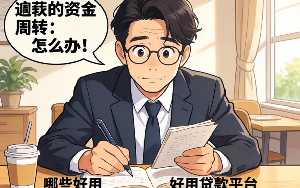 急需资金周转怎么办？哪些好用贷款平台能真正解决你的燃眉之急？