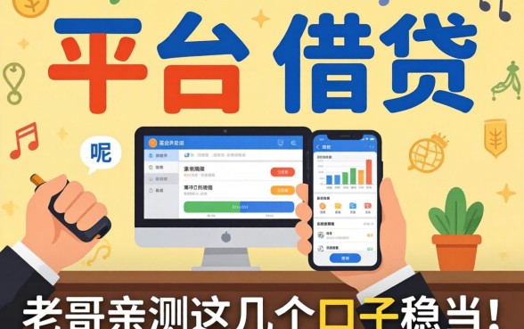 2026年现在哪个平台可以借钱呢？老哥亲测这几个口子稳当！