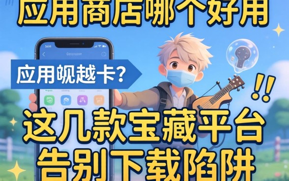 手机越用越卡？应用商店哪个好用？这几款宝藏平台让你告别下载陷阱