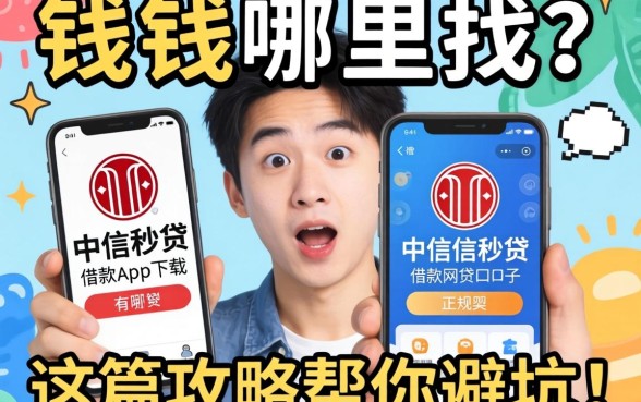 急需用钱哪里找？类似中信信秒贷借款app下载一样正规的网贷口子有哪些？这篇攻略帮你避坑！