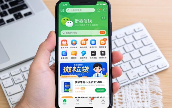 我翻遍了手机应用商店，发现能借微信钱的软件竟然不是微粒贷