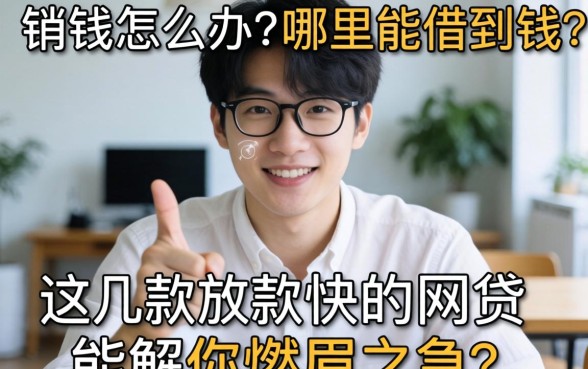 急需用钱怎么办？哪里能借到钱？这几款放款快的网贷能解你燃眉之急吗？