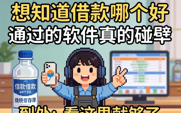 急需用钱到处碰壁？想知道借款哪个好通过的软件真的存在吗？看这里就够了