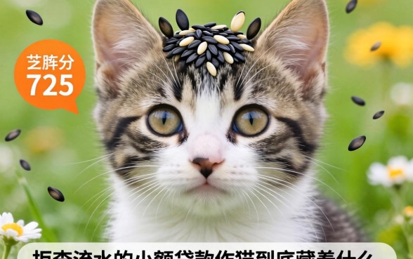 我芝麻分725却被拒，不查流水的小额贷款软件到底藏着什么猫腻