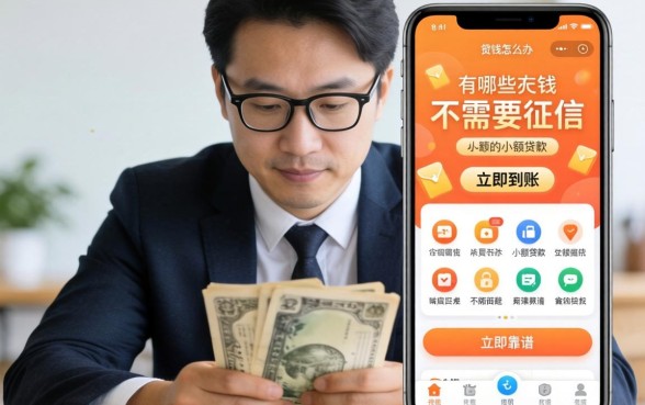 急需用钱怎么办？有哪些不需要征信的小额贷款app立马到账的靠谱平台？