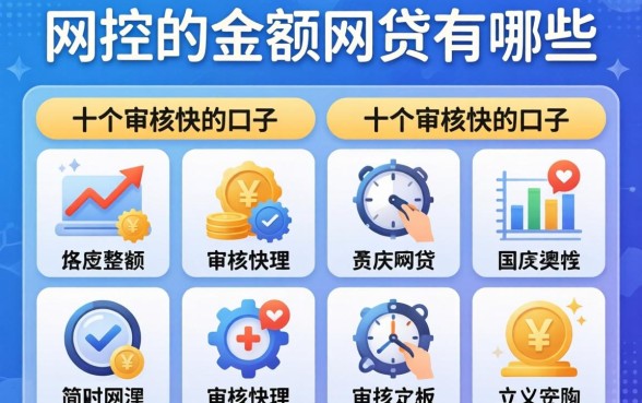 无视风控的小额网贷有哪些？整理这十个审核快的口子