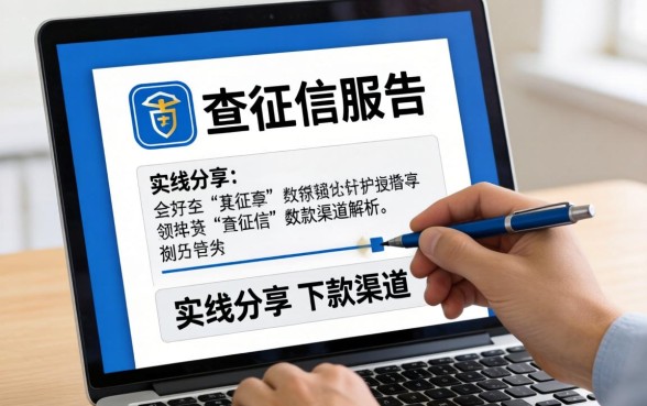 如何线上查征信报告？实操分享与下款渠道解析