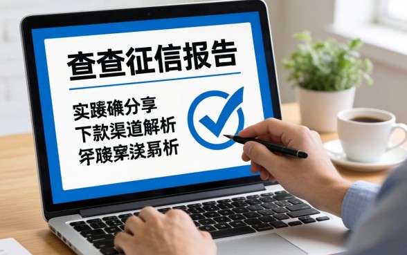 如何线上查征信报告？实操分享与下款渠道解析