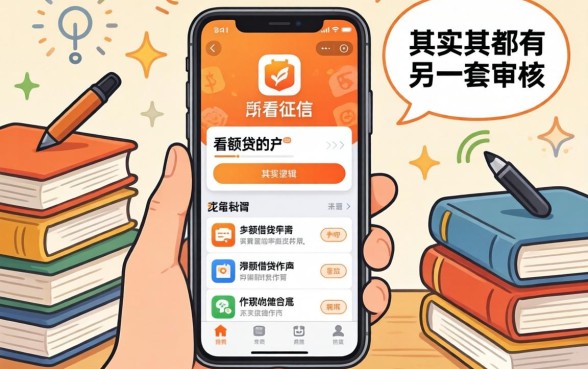 我翻遍了全网，发现那些所谓不看征信的小额借钱软件其实都有另一套审核逻辑
