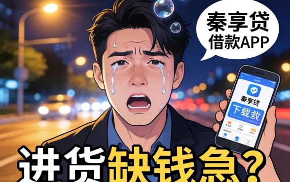 半夜进货缺钱急哭？类似秦享贷借款app下载一样方便的网贷平台救过我的命