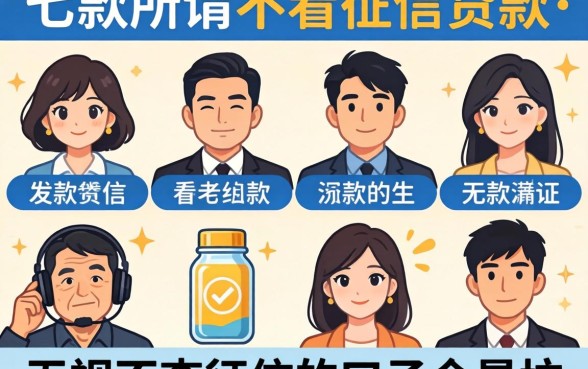 我试了七款所谓不看征信的贷款,发现无视不查征信的口子全是坑