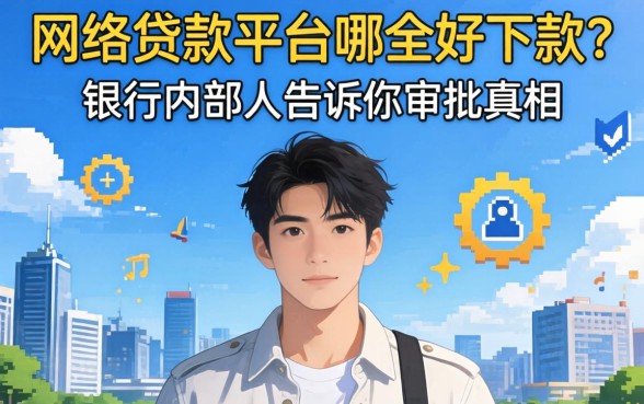 网络放贷款平台哪个好下款？银行内部人告诉你审批真相