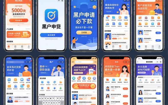 我试了十几个平台，发现黑户申请必下款的网贷有哪些和5000块贷款秒下app根本不是一回事