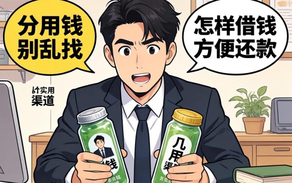 急用钱别乱找，分享怎样借钱方便还款的几个实用渠道